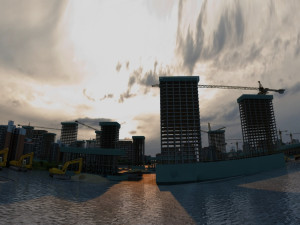 construction site 3Dモデル