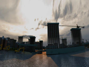 construction site 3D Model