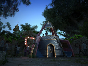 amusement park 3D 模型