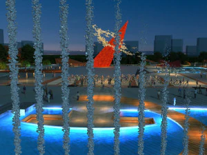 cultural square 3D Model