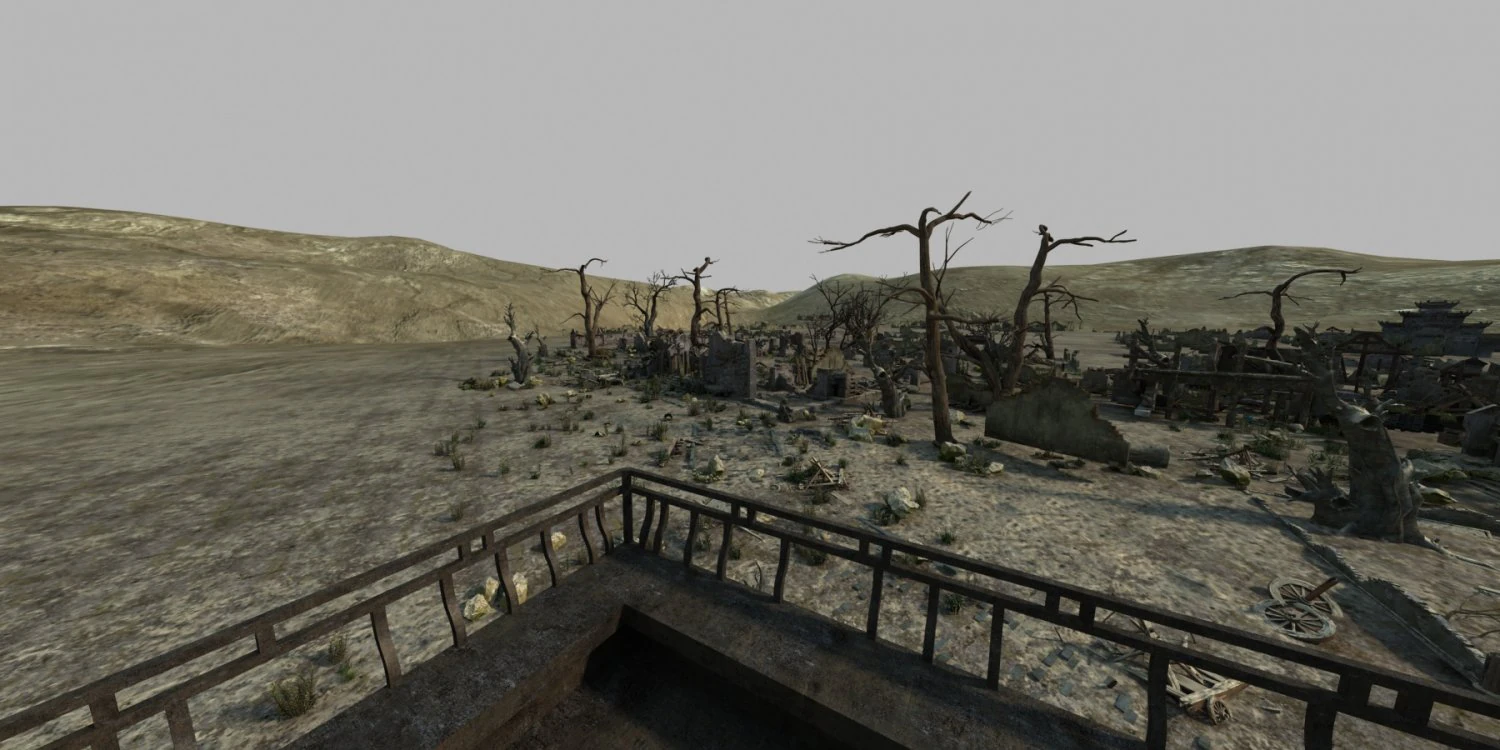 ruins 3D Model .c4d .max .obj .3ds .fbx .stl .blend