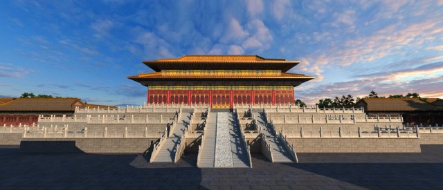 palace 3D 모델 .c4d .max .obj .3ds .fbx .stl .blend