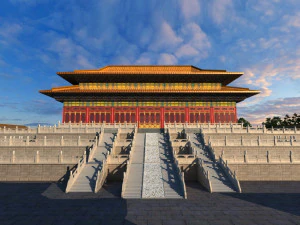 pal&aacute;cio Modelo 3D