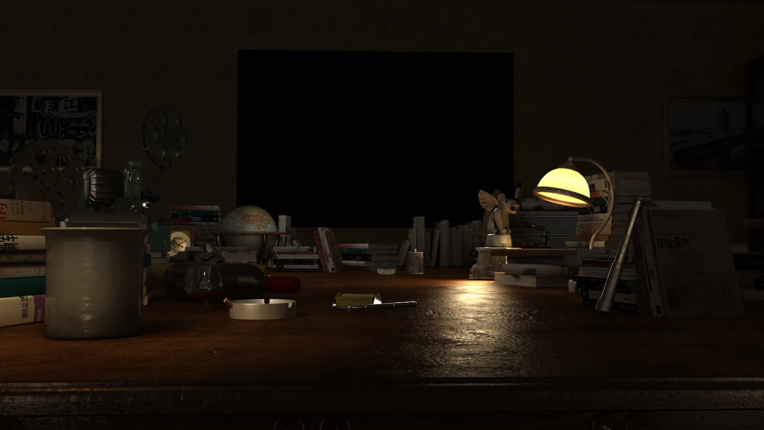 office 3D Model .c4d .max .obj .3ds .fbx .stl .blend