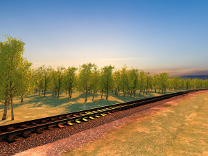 train 3Dモデル