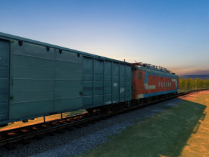 train Modello 3D