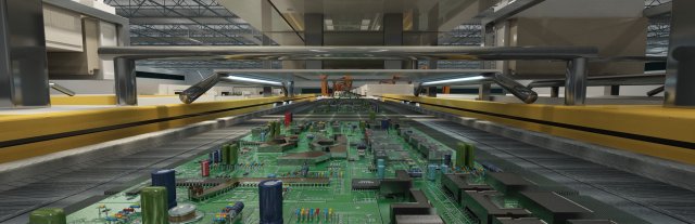 circuit board 3D मॉडल .c4d .max .obj .3ds .fbx .stl .blend 