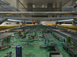 circuit board 3D Модель