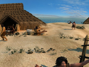 primitive tribe Modello 3D