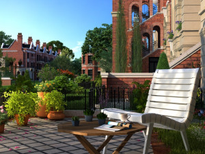 villa Modello 3D