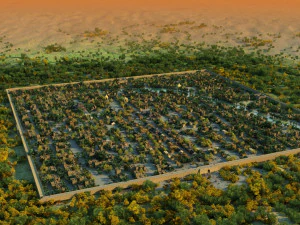 ancient city 3D Model
