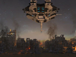 spaceship 3D Model