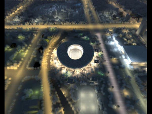 birds nest stadium 3D Model