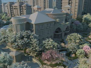 city building Model 3D