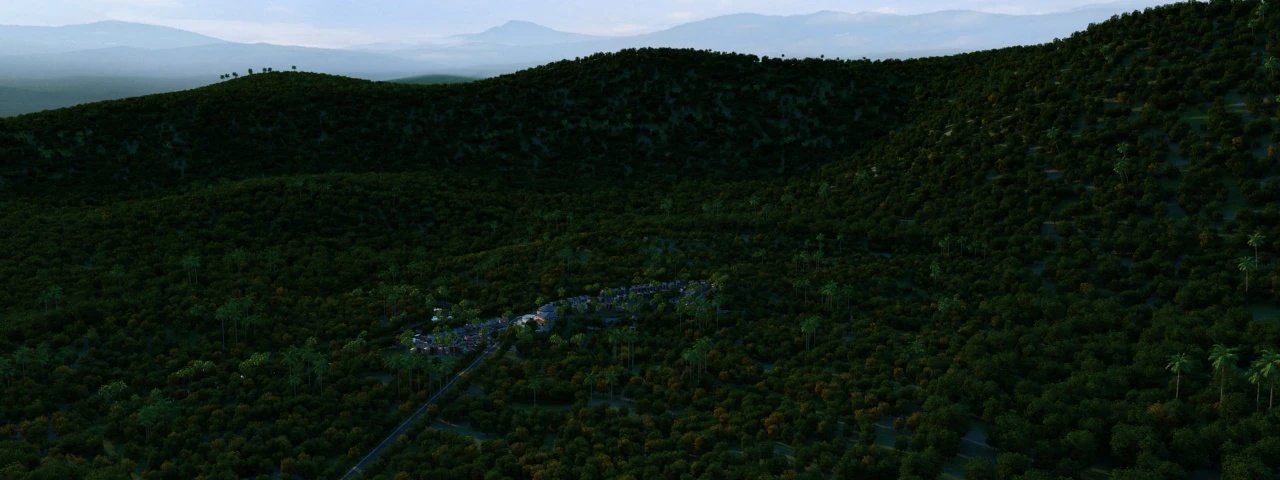 small town 3D Model .c4d .max .obj .3ds .fbx .stl .blend 