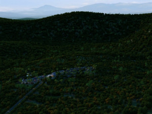 small town 3D-Modell