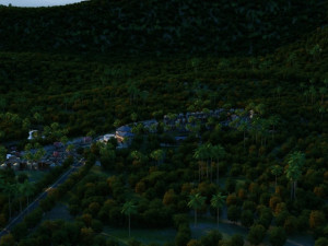 small town Modèle 3D