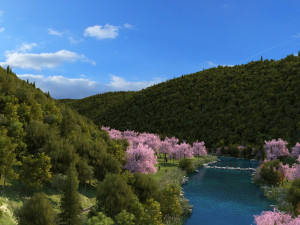 valley 3D Model