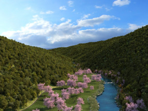 valley 3D Model