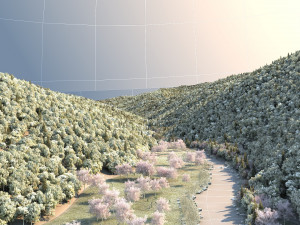 valley 3D Model