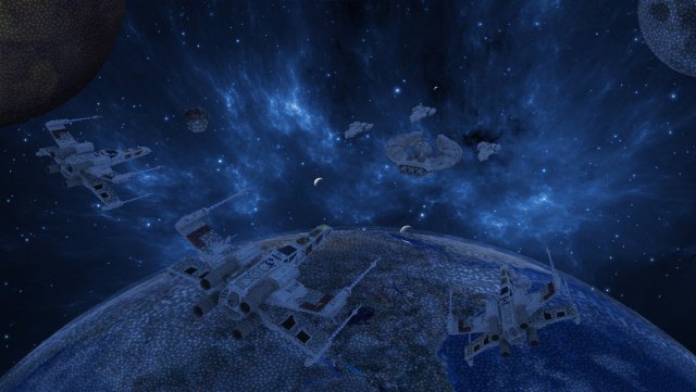 space Model 3D .c4d .max .obj .3ds .fbx .stl .blend 
