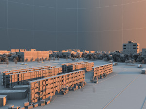 city building 3D Модель