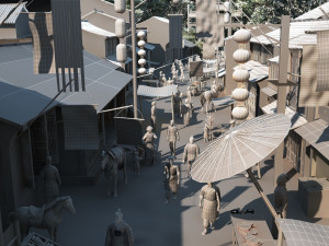 ancient architecture 3D Model