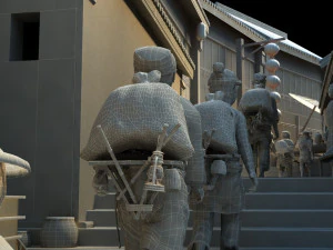 back salt 3D Model