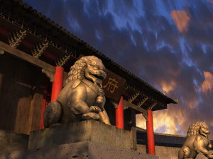 gobierno antiguo Modelo 3D