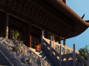 ancient building Modelo 3D