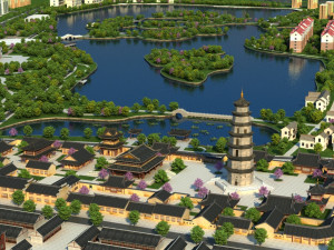 city park Modelo 3D