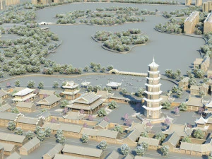 city park 3D Model