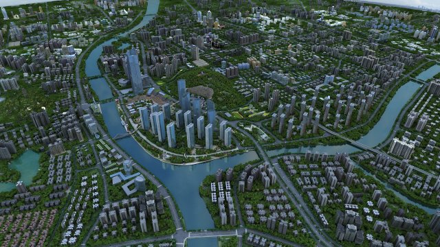 city building 3D Model .c4d .max .obj .3ds .fbx .stl .blend 
