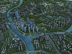 city building 3D Model