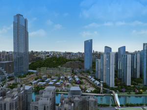 city park Modelo 3D