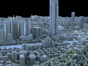 city park Model 3D