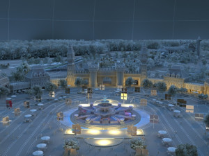 amusement park 3D 模型