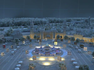 amusement park 3D Model
