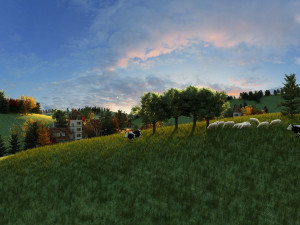 pasture Modello 3D