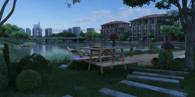 fishing Modèle 3D .c4d .max .obj .3ds .fbx .stl .blend 