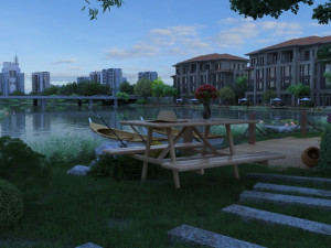 fishing 3D-Modell