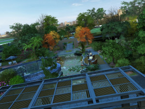garden Model 3D