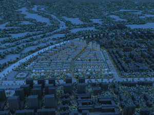 city building Modèle 3D