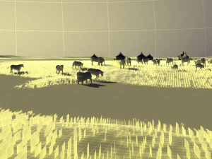 livestock herd 3D Model