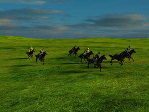 mongolian cavalry Model 3D