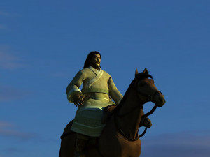 mongolian cavalry 3D Model