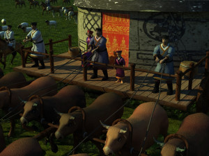 tribal migration Modello 3D