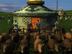 tribal migration 3D Model