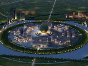 Şehir kurma 3D Model