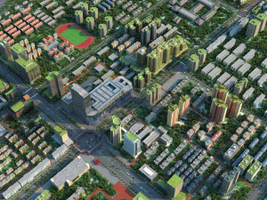 stads gebouw 3D Model